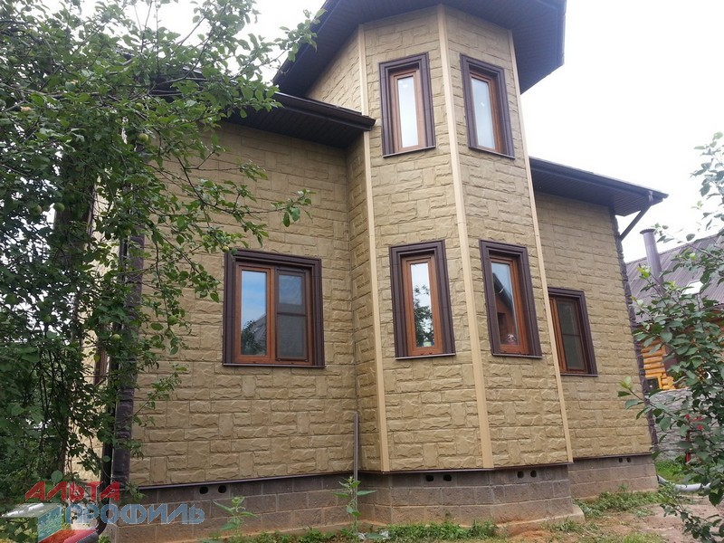 Фасадная панель Гранит