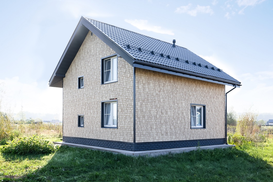 Фасадная панель ЯФАСАД Екатерининский камень Арабика