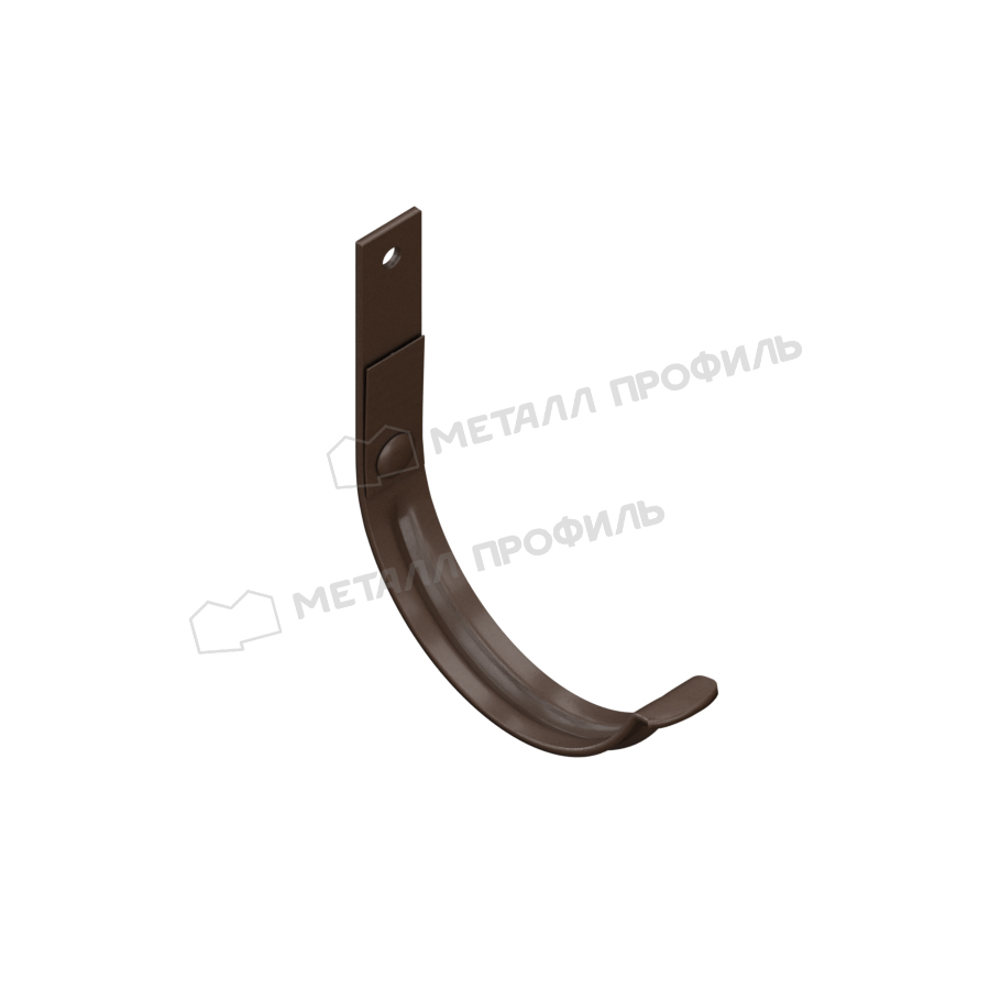 Держатель желоба карнизный Foramina D=125 мм Freeze Matt Dark brown