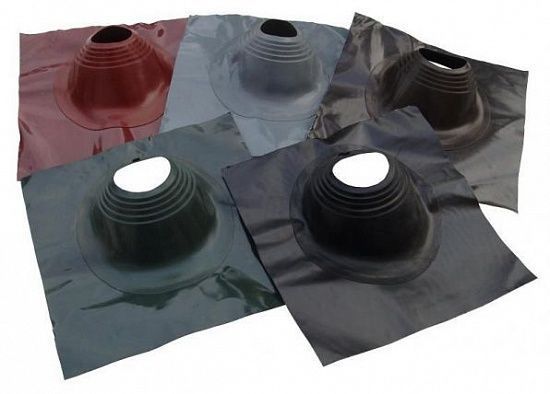 Проходка прямая №9 силикон 254-467 (10-18") Ral 9005 (черный)