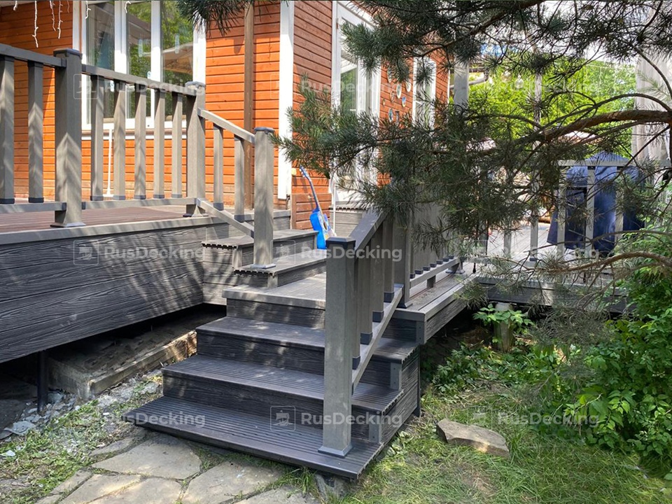 Ступень «Scala» 345х23мм L=4м Венге