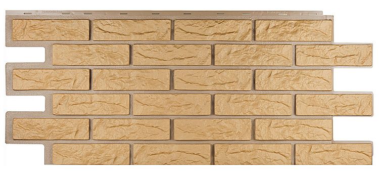 Фасадная панель Лондон Брик T- SIDING Бежевый 1011