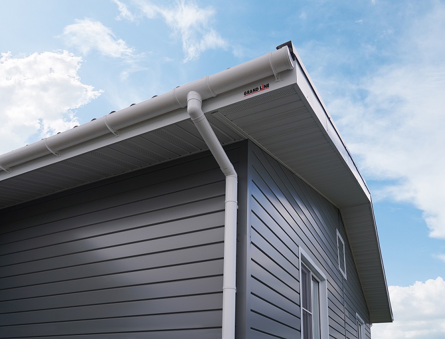 Сайдинг ЭкоБрус Rooftop бархат 0,5 мм Ral 7024
