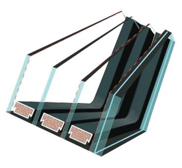 Окно мансардное трехкамерное FTT U8 Thermo LUX 94х140