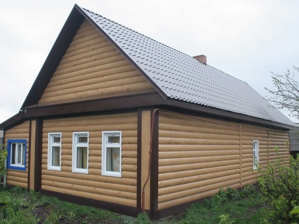 Сайдинг Блок-хаус new Print Elite 0,45 мм Antique Wood