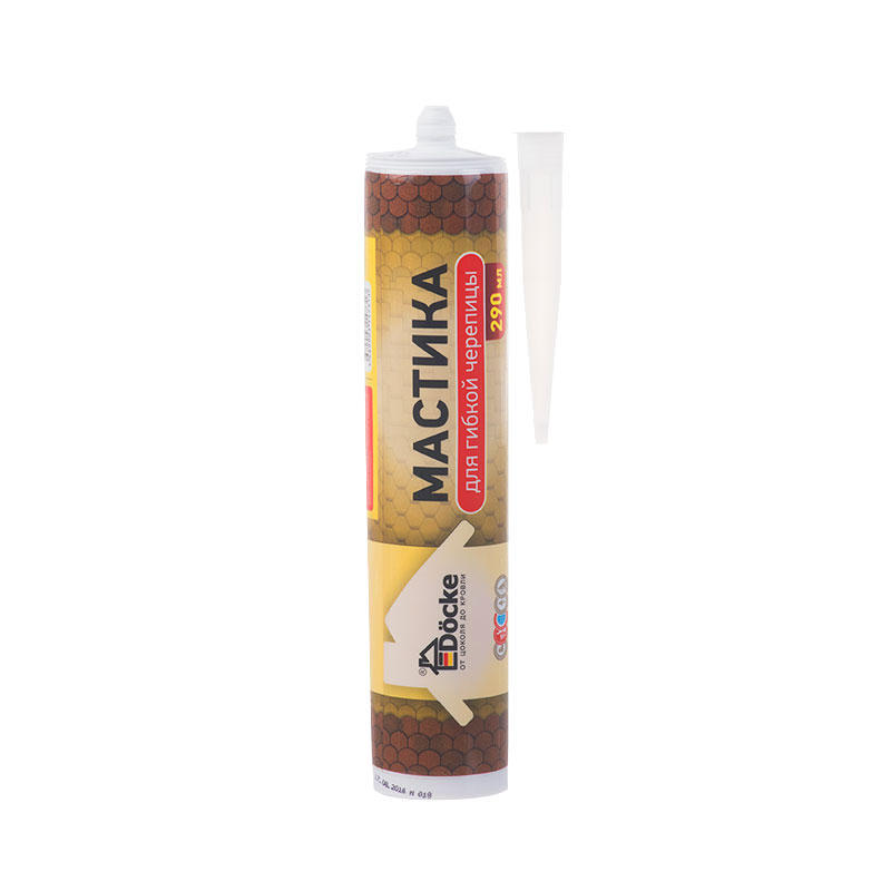 Клей и мастика для гибкой черепицы