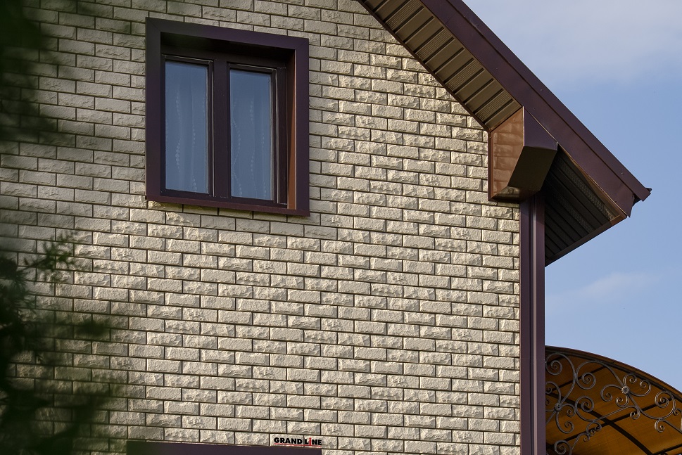 Фасадная панель Колотый камень Design
