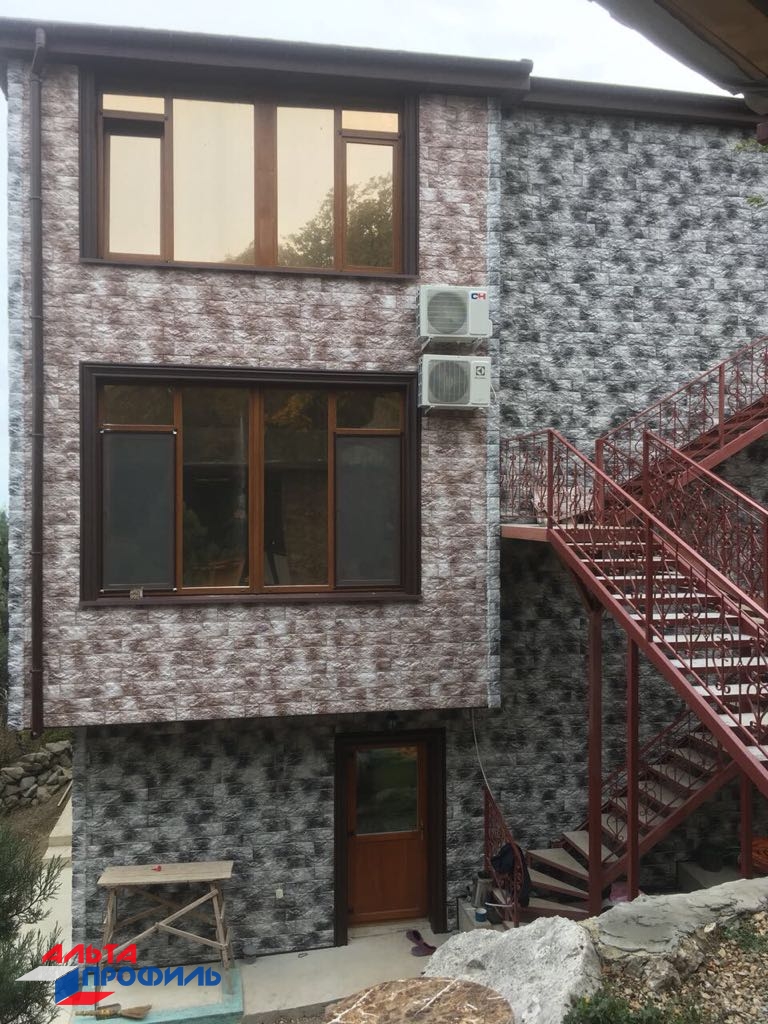 Фасадная панель Туф Иранский
