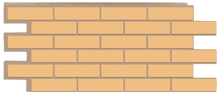 Фасадная панель Модерн T- SIDING Бежевый 1011