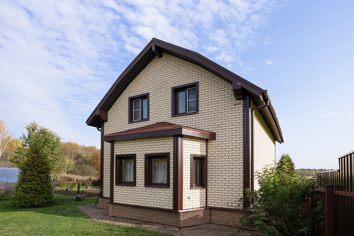 Фасадная панель Колотый камень Design Бежевый