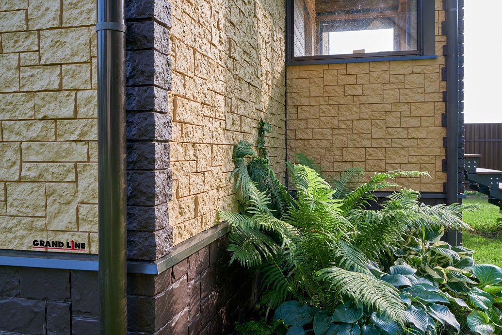 Фасадная панель Дикий камень Classic