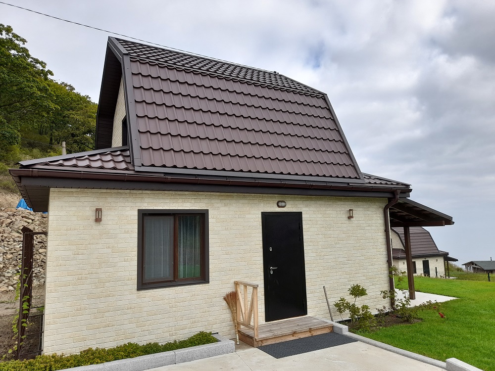 Модульная металлочерепица Стокгольм Zn180 1185х775мм Rooftop Бархат 0,5 мм
