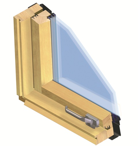 Окно мансардное двухкамерное FTT U6 Thermo LUX 94х140