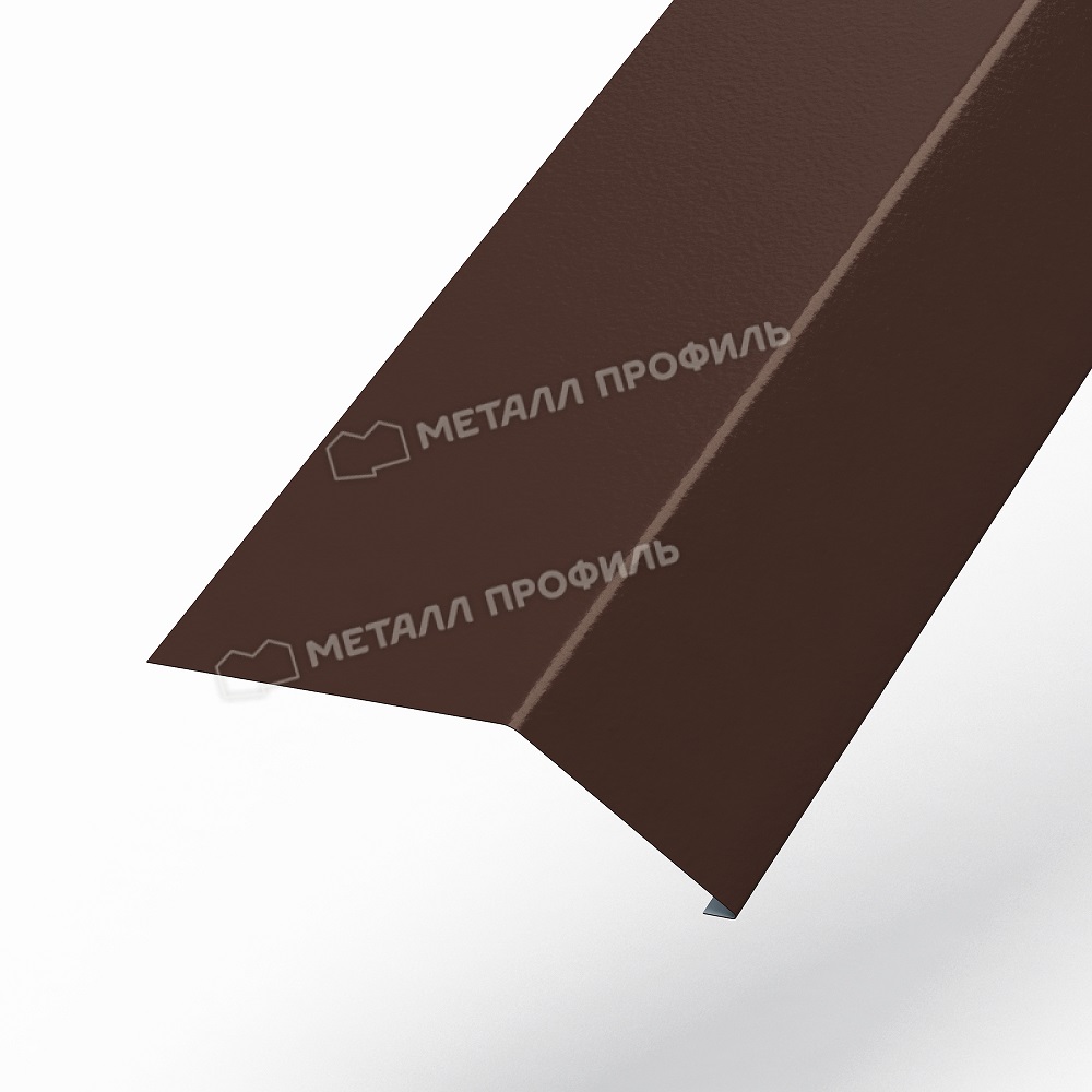 Планка карнизная 100х69х2000 Puretan 0,5 мм Ral 8017