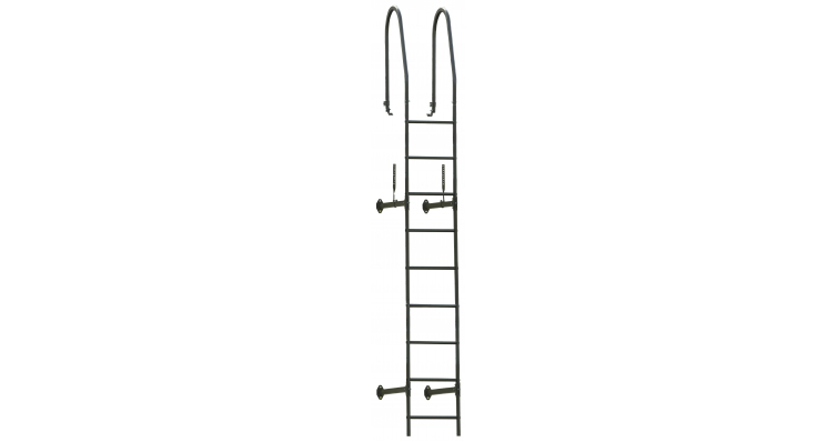 Лестница стеновая 3м Ral 3005