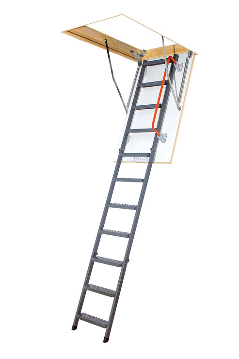 Лестница складная металлическая LMK 60х130х305 см