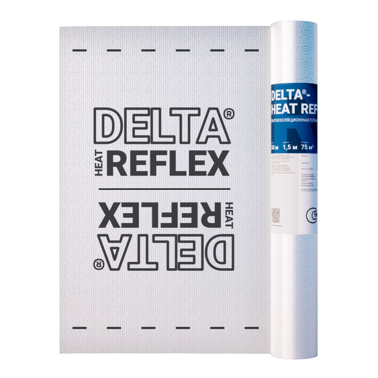 HEAT REFLEX отражающая пароизоляция 75м2