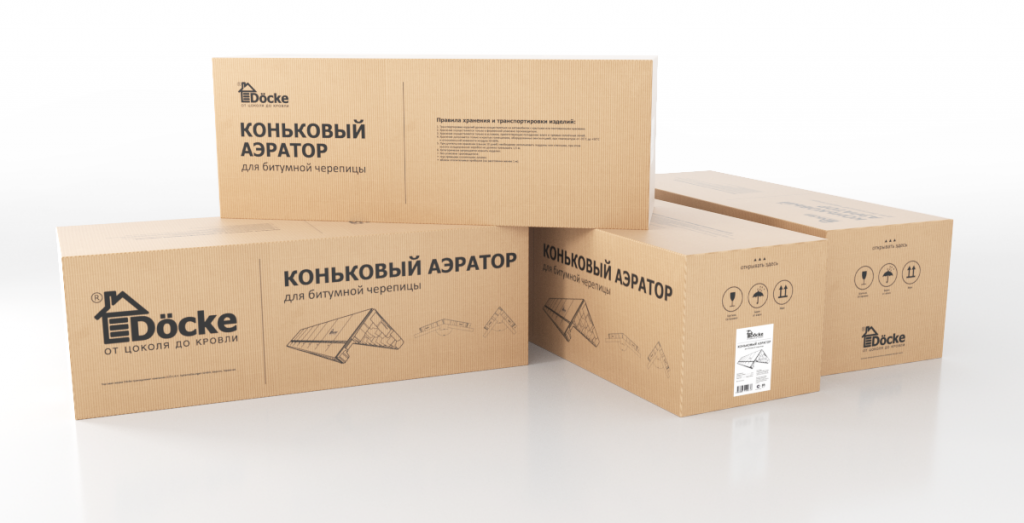 Коньковый аэратор 1000х330 мм