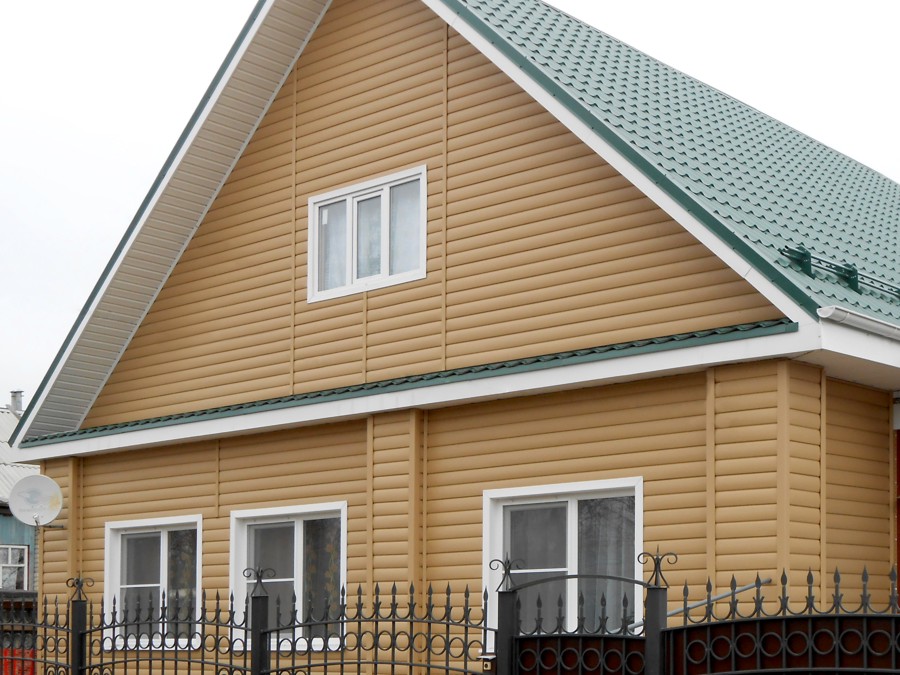 Сайдинг D4,8 Блок-хаус Color Plus Карамельный