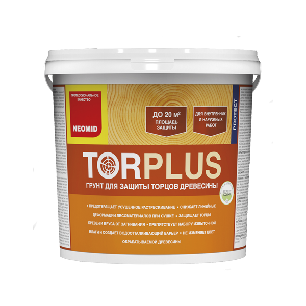 TOR PLUS Состав для защиты торцов древесины 5л