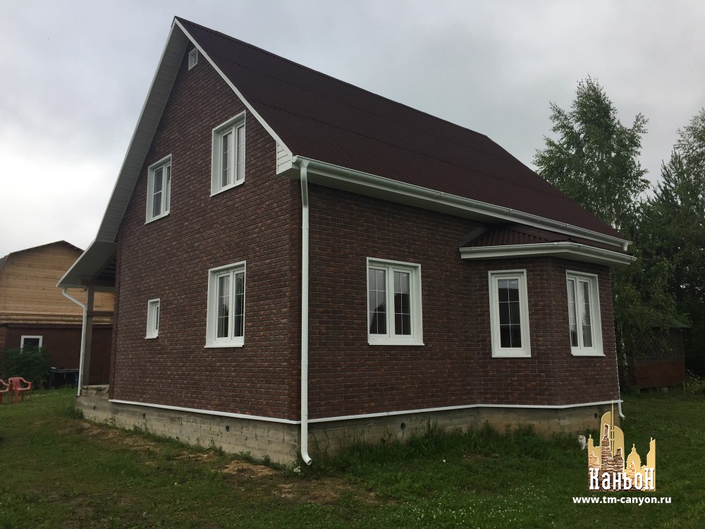 Фиброцементная панель Конаковский кирпич
