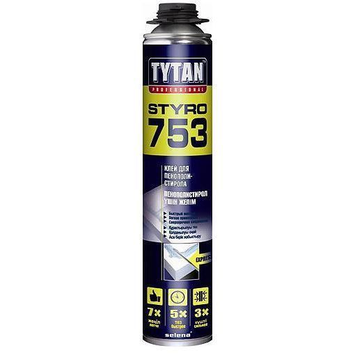Клей для наружной теплоизоляции Styro 753 GUN 750 мл (77961)