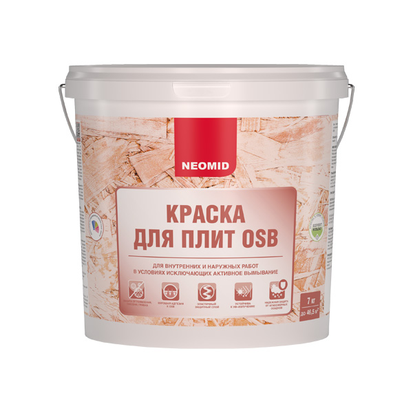 OSB Краска для плит 7кг
