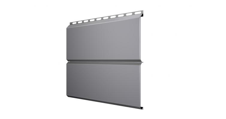 Сайдинг ЭкоБрус Drap 0,45 мм Ral 7004