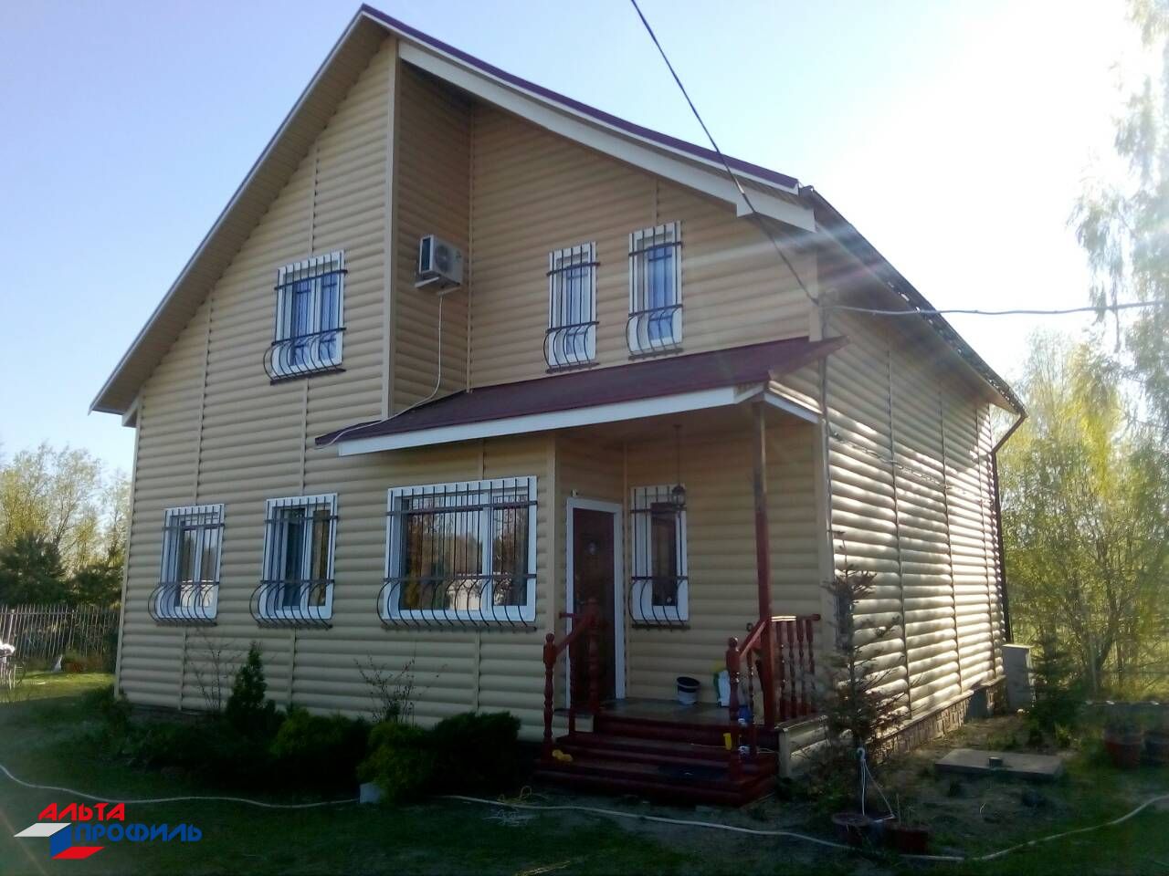 Сайдинг Blockhouse виниловый BH-02 двухпереломный