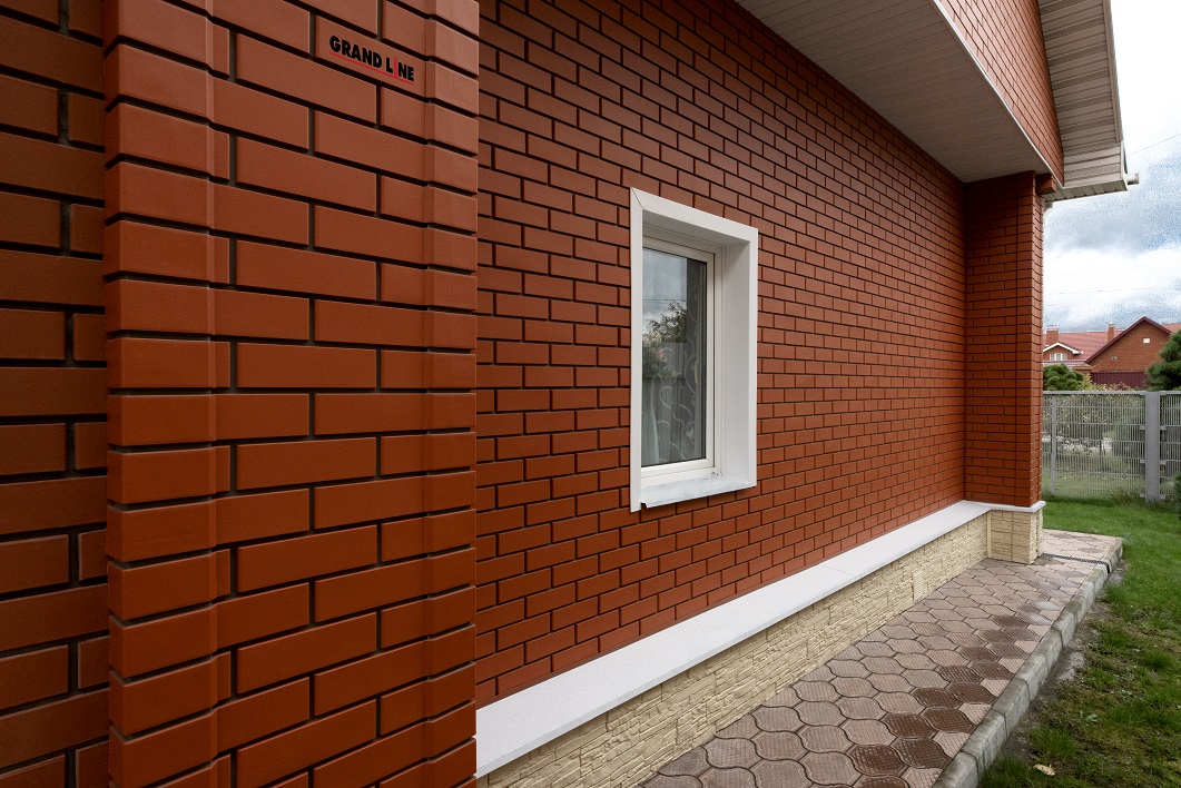 Фасадная панель Клинкерный кирпич Design
