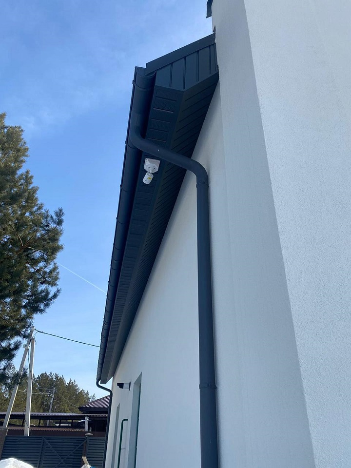 Софит без перфорации Rooftop Бархат Zn180 0,5мм