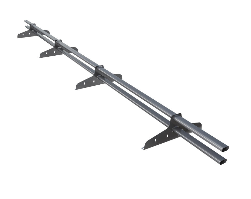 Снегозадержатель трубчатый 40х20 NewLine L=3м Ral 3005