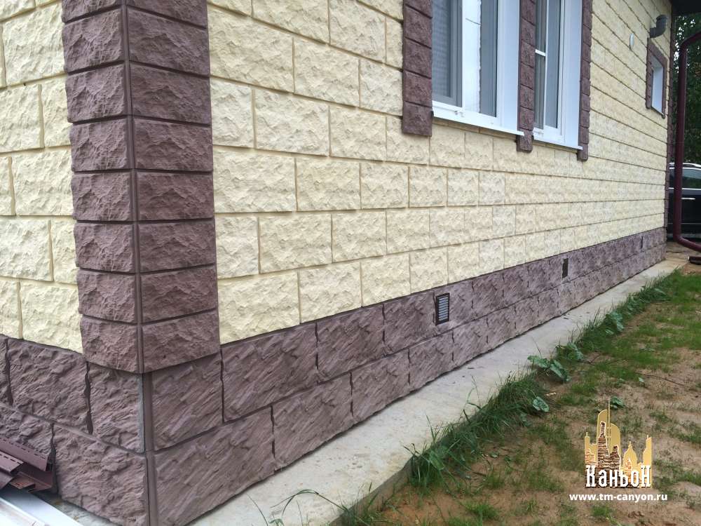 Фиброцементная панель Большой сколотый камень