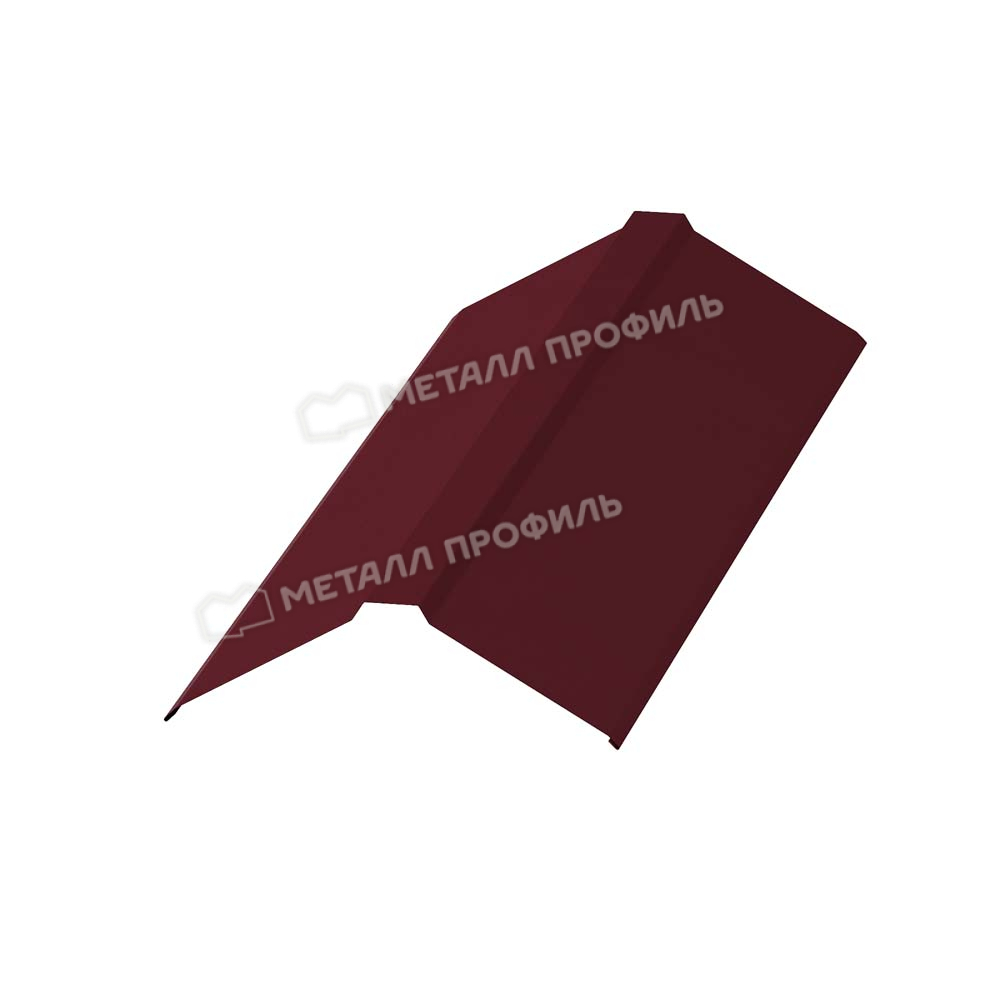 Планка конька плоского 190х190 VikingMP E 0,5 мм Ral 3005