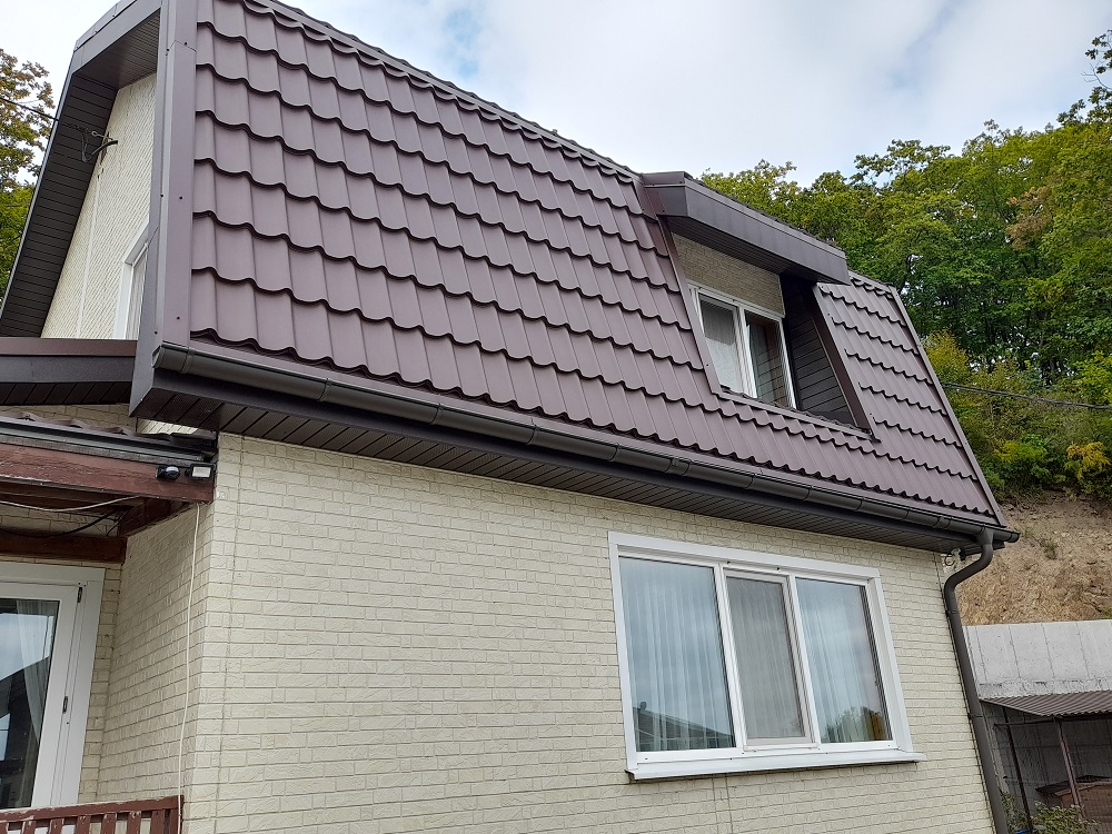 Модульная металлочерепица Стокгольм Zn180 1185х775мм Rooftop Бархат 0,5 мм