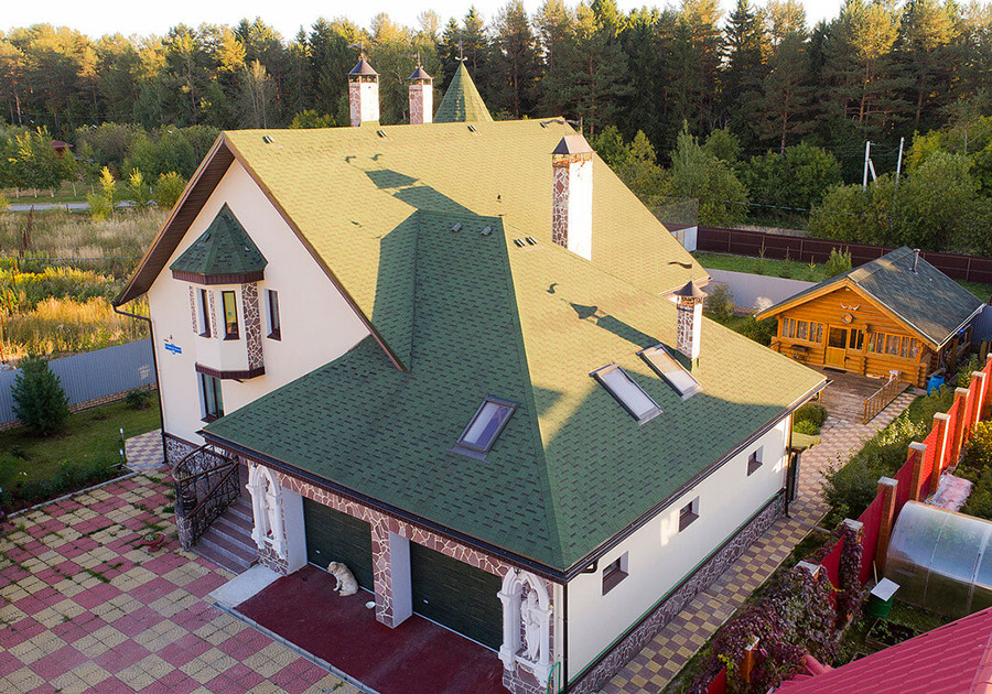 Гибкая черепица Shinglas Фокстрот