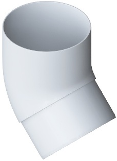 Колено трубы 45 гр. Элит 125/95