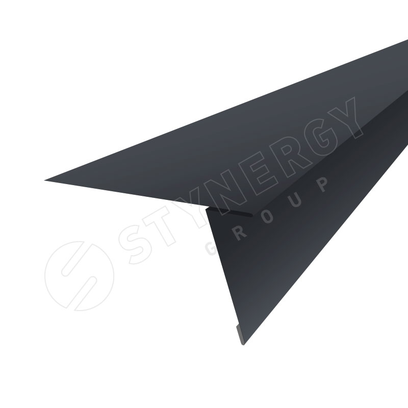 Планка карнизная фальц Graphite45 0,45 мм Ral 7024